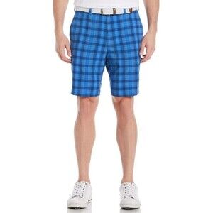 PGA Tour Men's Golf Shorts Moisture-Wicking Stretch Peacoat Royal Blue Size 42